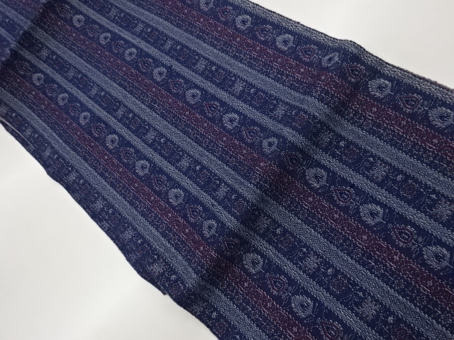 JAPANESE NAGOYA OBI / WOVEN FLOWER